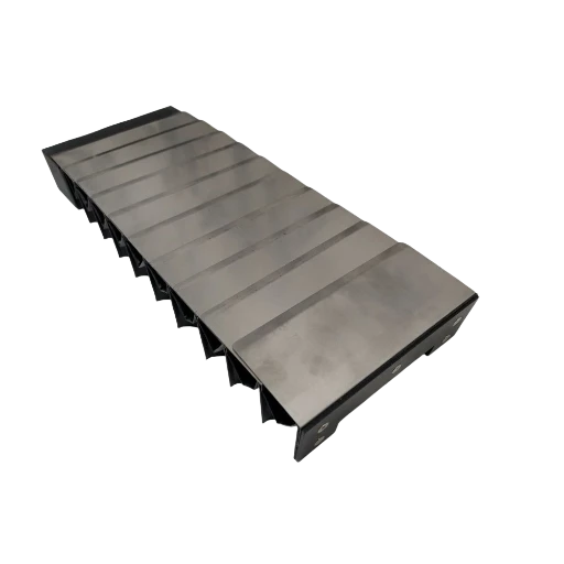 z_axis_waycover_2 G0704 Z-Axis Stainless Steel Bellows Cover — view 2