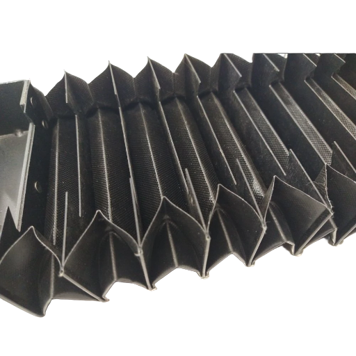 z_axis_waycover_5 G0704 Z-Axis Stainless Steel Bellows Cover — view 5