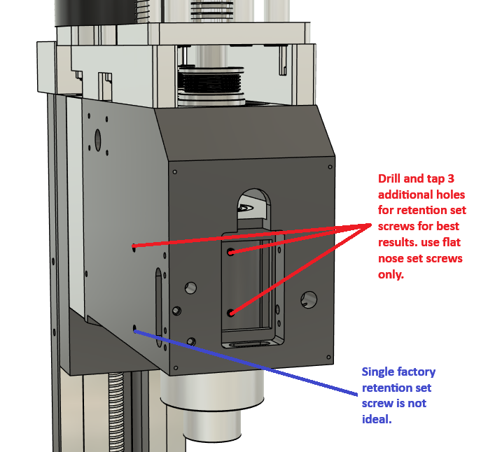 G0704 spindle upgrade kit installation — optional upgrade 1